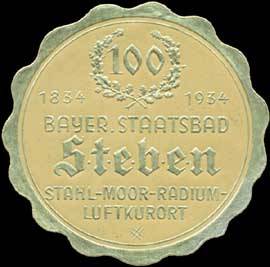100 Jahre Bayer. Staatsbad Steben
