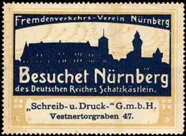 Besuchet Nürnberg des Deutschen Reiches Schatzkästlein