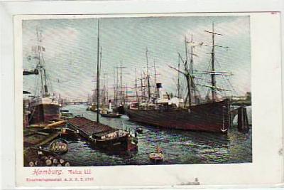 Frachtschiffe-Hochseeschiffe Hamburg 1907
