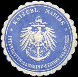 Kaiserliche Marine - Intendantur der Marine - Station der Ostsee