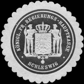 Königlich Preussische Regierungs - Hauptkasse - Schleswig