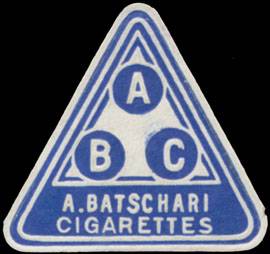 A. Batschari Zigaretten