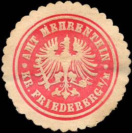 Amt Mehrenthin - Kreis Friedeberg