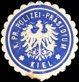 Königlich Preussisches Polizei - Präsidium - Kiel
