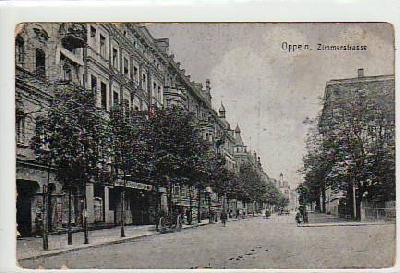 Oppeln Schlesien Zimmerstrasse ca 1915