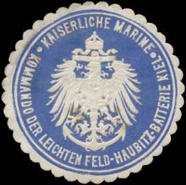 K. Marine Kommando der leichten Feld-Haubitz-Batterie Kiel