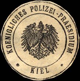 Koenigliches Polizei - Praesidium - Kiel
