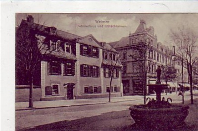 Weimar Schillerhaus ca 1910