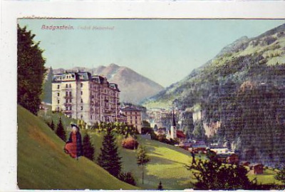 Badgastein Kaiserhof 1911, Österreich