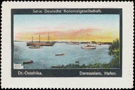 Deutsch-Ostafrika Hafen Daressalam