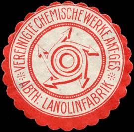 Vereinigte Chemische Werke Aktien - Gesellschaft - Abtheilung Lanolinfabrik