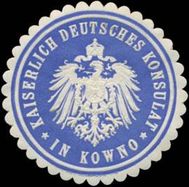 K. Deutsches Konsulat in Kowno (Kaunas)