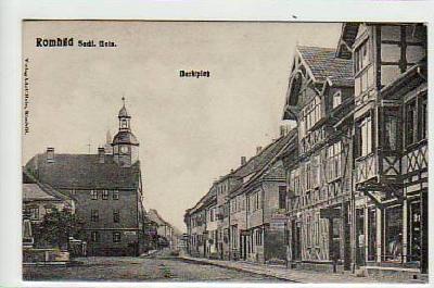 Römhild Thüringen Markt 1909