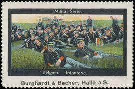 Infanterie Militär Belgien