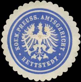 K. Pr. Amtsgericht Hettstedt