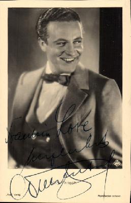 Willy Fritsch, deutscher Schauspieler