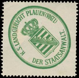 K.S. Landgericht Plauen - Der Staatsanwalt