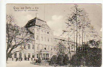 Barby an der Elbe Schloss Lehrerseminar 1906