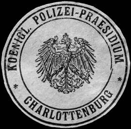 Koenigliches Polizei - Praesidium - Charlottenburg