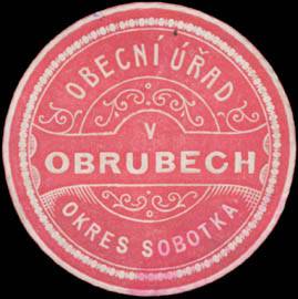 Siegel von Obrubech Kreis Sobotka