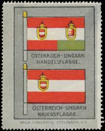 Österreich-Ungarn Flagge