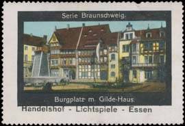 Burgplatz mit Gildehaus in Braunschweig