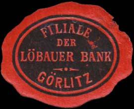 Filiale der Löbauer Bank