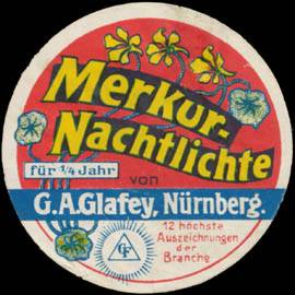 Merkur Nachtlichte