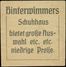 Hinterwimmers Schuhhaus