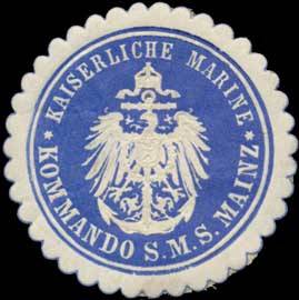 K. Marine Kommando S.M.S. Mainz