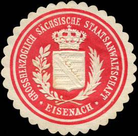 Grossherzoglich Sächsische Staatsanwaltschaft Eisenach