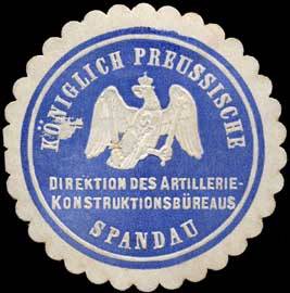 K. Pr. Direktion des Artillerie-Konstruktionsbüreaus Spandau