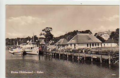 Kloster auf Insel Hiddensee Dampfer Hafen 1961