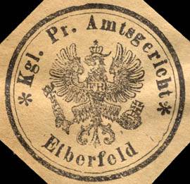 Königlich Preussisches Amtsgericht - Elberfeld