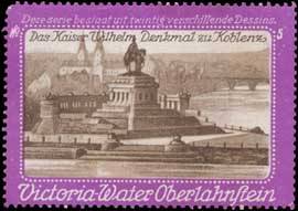Das Kaiser Wilhelm Denkmal zu Koblenz