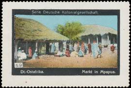 Deutsch-Ostafrika Markt in Mpapua