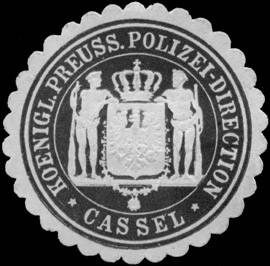 Koeniglich Preussische Polizei - Direction - Cassel