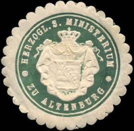 Herzoglich sächsisches Ministerium zu Altenburg