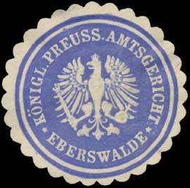 K.Pr. Amtsgericht Eberswalde