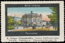 Panorama von Leipzig