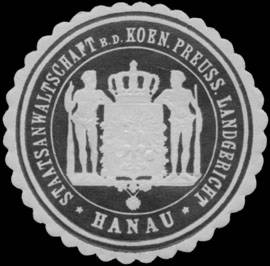 Staatsanwaltschaft b.d. K. Pr. Landgericht Hanau