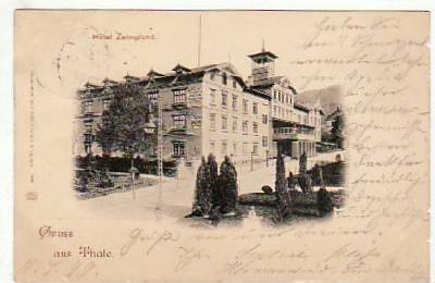 Thale im Harz Hotel Zehnpfund 1899