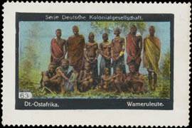 Deutsch-Ostafrika Wameruleute