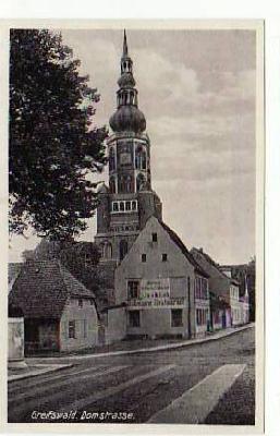 Greifswald Domstrasse ca 1940