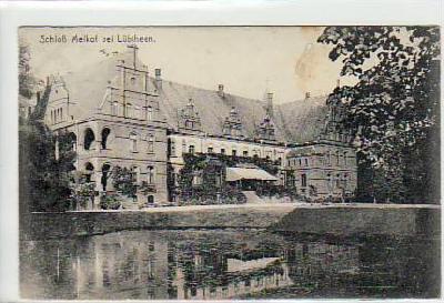 Lübtheen in Mecklenburg Schloss Melkof 1908