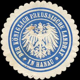 Der Königlich Preussische Landrat in Hanau