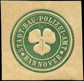 Stadt - Bau - Polizei - Amt - Hannover