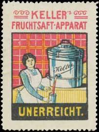 Kellers Fruchtsaft-Apparat