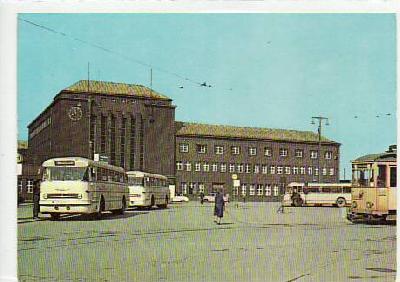 Zwickau Bahnhof Auto-Bus 1969