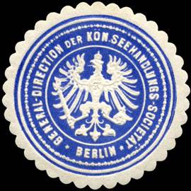 General - Direction der Königlichen Seehandlungs - Societät - Berlin
